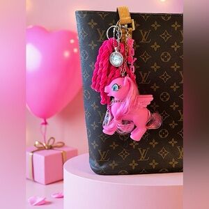 Pink Pony Pegasus Bag Chain